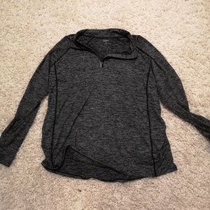 OLD NAVY MATERNITY 1/4 Zip Athletic Sweater